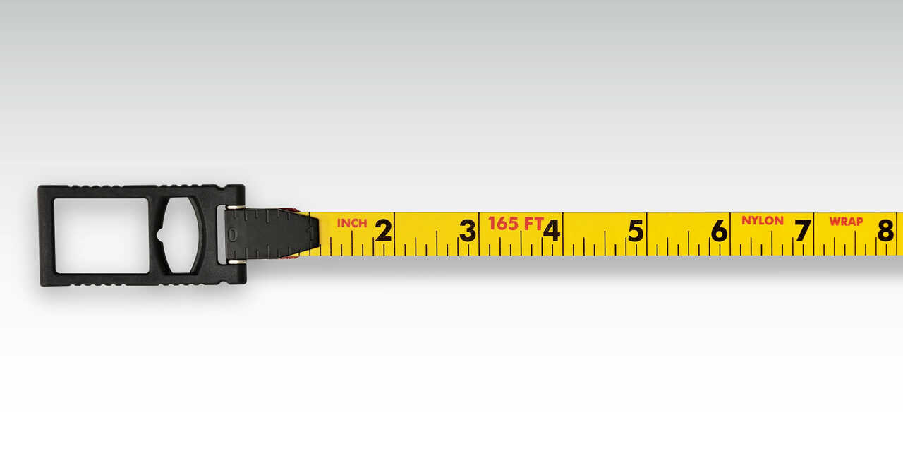 Stabila 165 ft. Open Reel Tape Measure, Imperial Scale, LBM 1000 STEEL, 30930