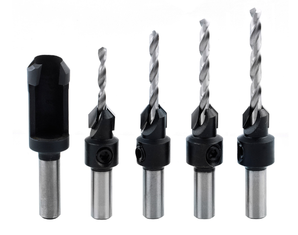 Amana Tool 5 pcE Plug Set w/ Drills & Plug PS-500