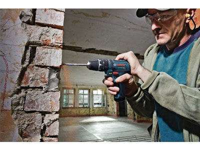 Bosch 12V Max Hammer Drill Kit w/ 2, 2.0 Batteries PS130-2A