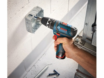 Bosch 12V Max Hammer Drill Kit w/ 2, 2.0 Batteries PS130-2A