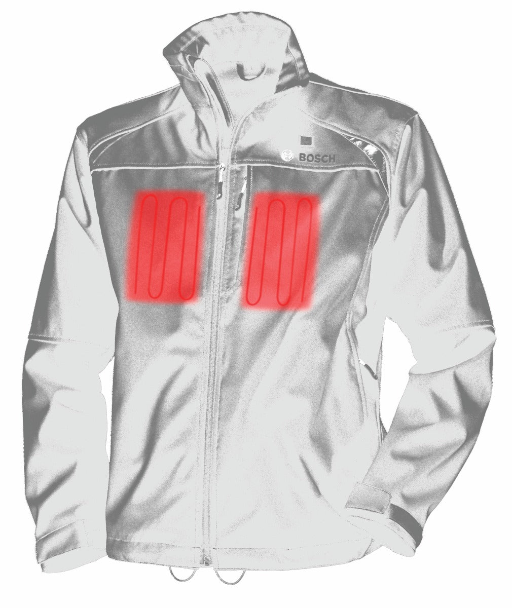 Bosch 12V Max Heated Jacket Kit w/ 2.0 Battery, Charger M GHJ12V-20MN12