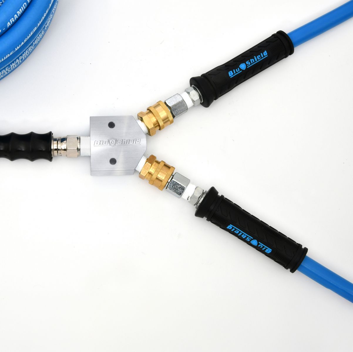 Blubird Blu Shield U-BLoX 3812 Pressure Washing Connection Kit w/ ToughTek 3/8" X 6' TTPW3806-UB3812