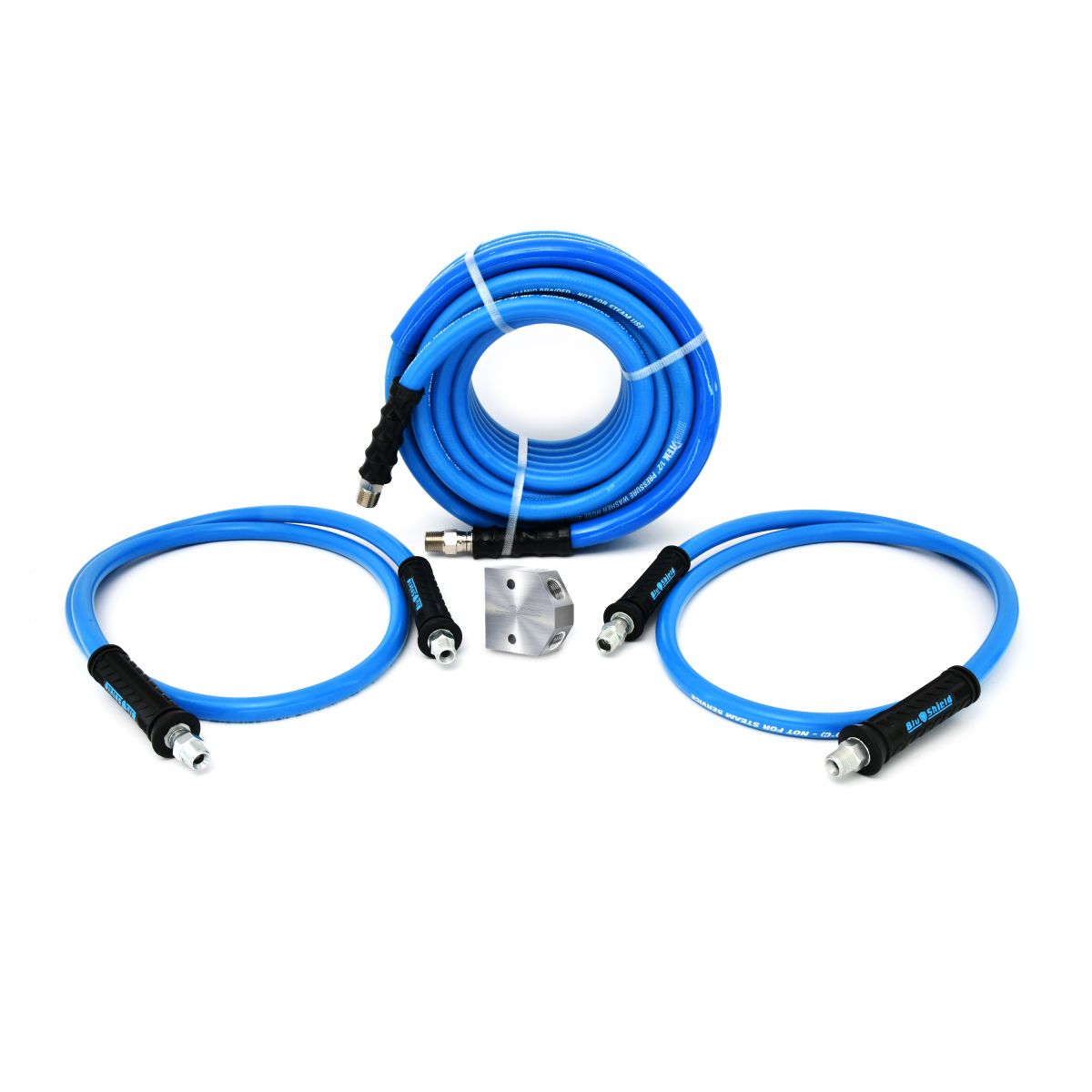 Blubird Blu Shield U-BLoX 1200 Pressure Washing Connection Kit w/ ToughTek 1/2" X 6' TTPW1206-UB1200