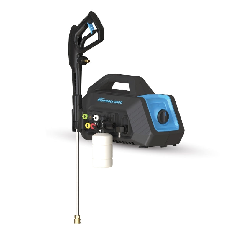 Blubird Blu Shield HumpBack 3000 PSI Pressure Washer System 120V w/ 3/4" x 15' Inlet Hose, 1/4"X 50' PW Hose, Wall Mount Plate and Hose Hanger PW1450-MP-HB-HH