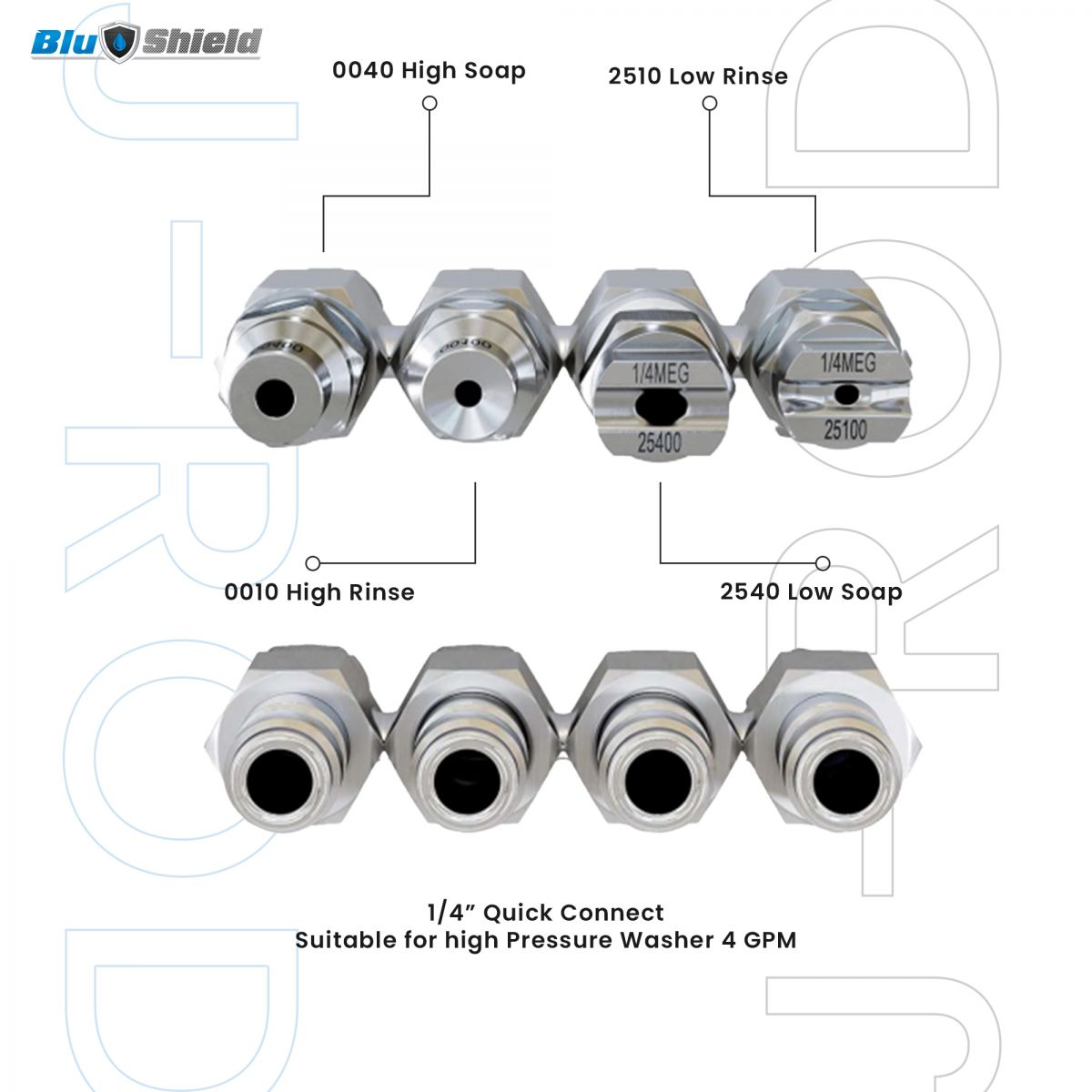 Blubird J-Rod Pressure Washer Nozzle PWA042