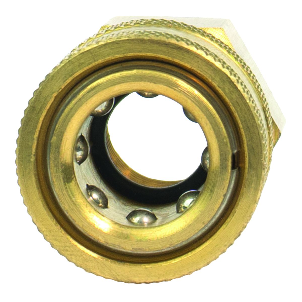 Blubird 1/4" Quick-Disconnect Socket X 1/4" FPT Pressure Washer Adapter PWA052