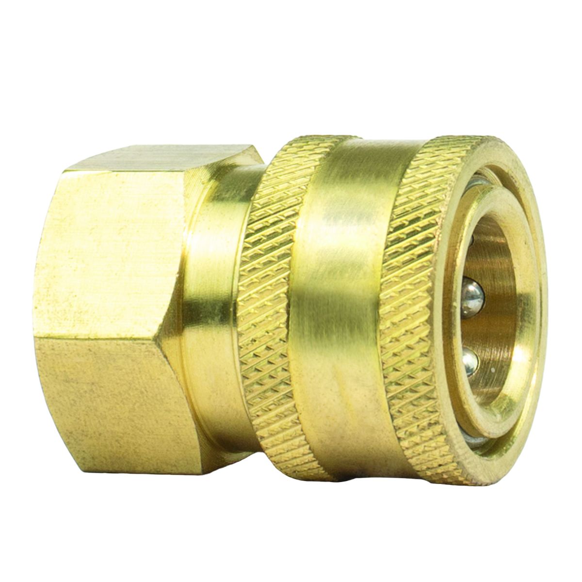 Blubird 1/4" Quick-Disconnect Socket X 1/4" FPT Pressure Washer Adapter PWA052