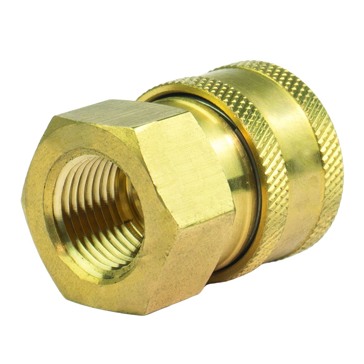 Blubird 1/4" Quick-Disconnect Socket X 1/4" FPT Pressure Washer Adapter PWA052