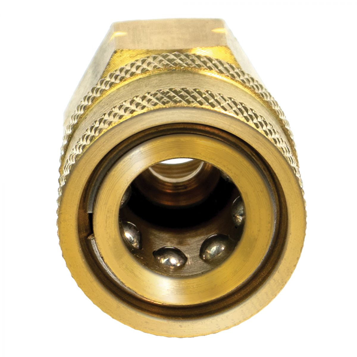 Blubird 3/8" Quick-Disconnect Socket X 3/8" FPT Pressure Washer Adapter PWA055