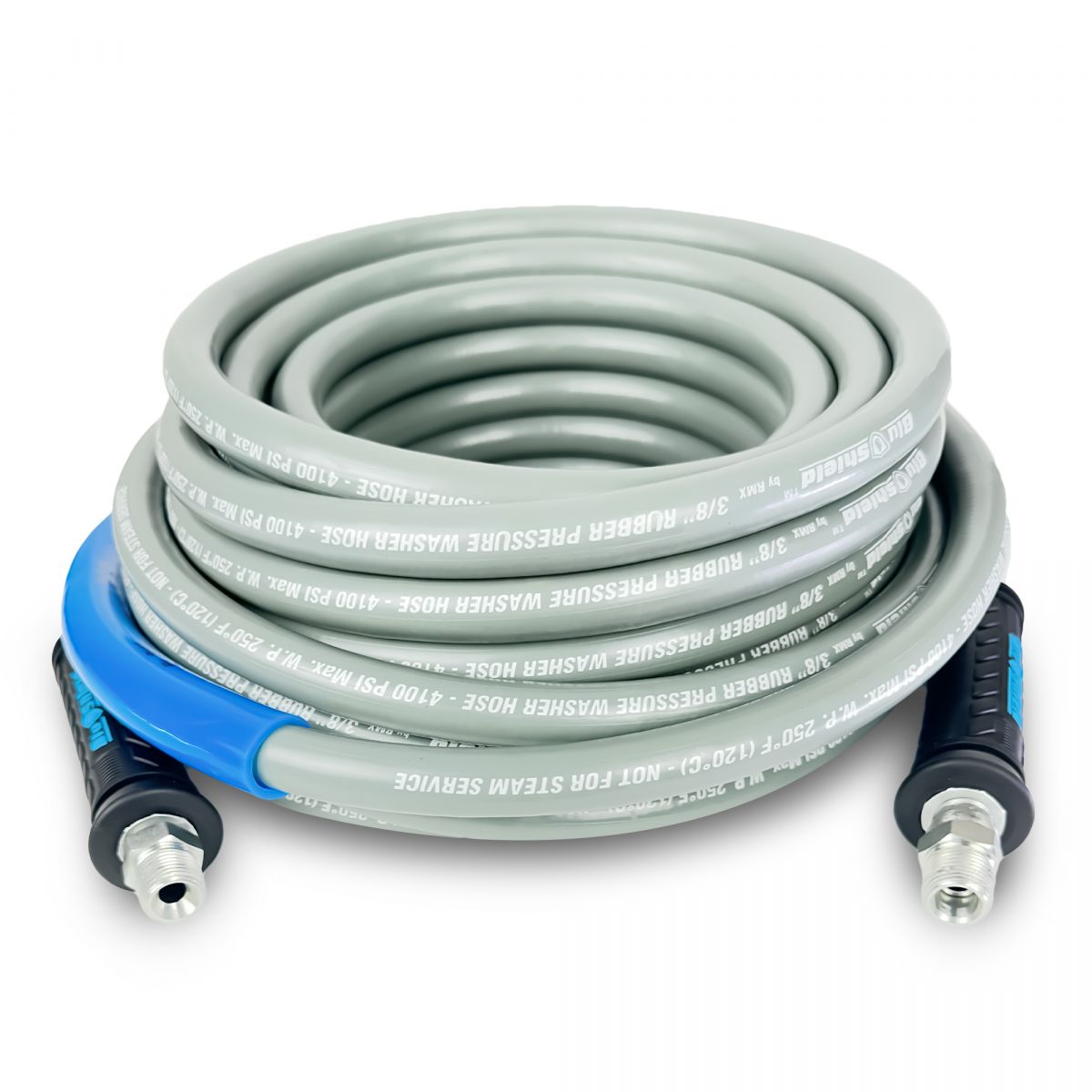 Blubird Blu Shield 3/8" X 100' Double Wire Pressure Washing Hose PWDW38100