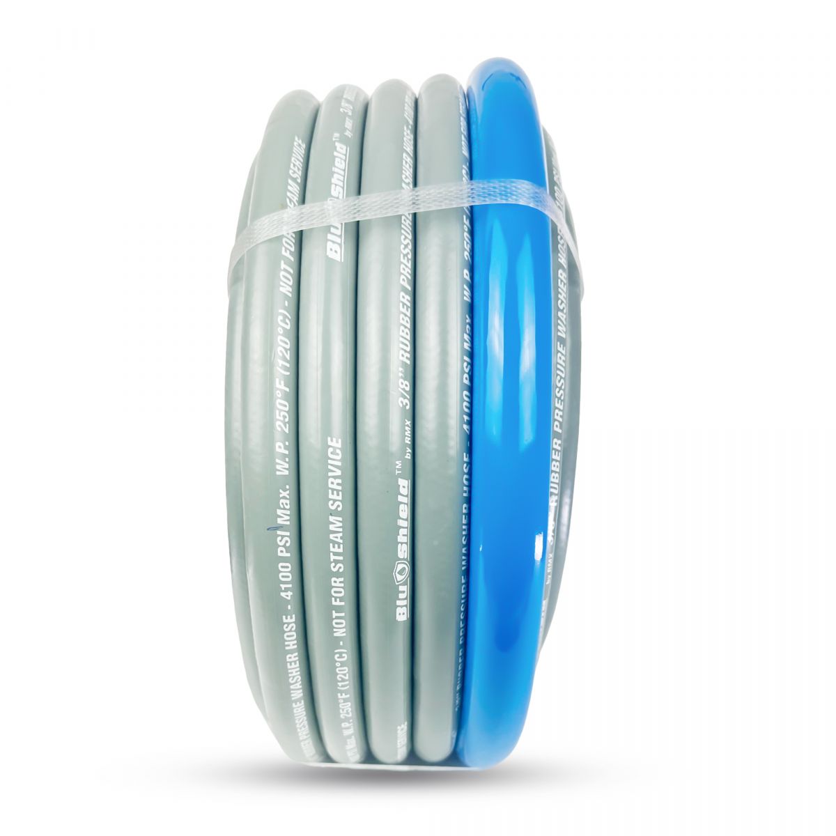 Blubird Blu Shield 3/8" X 100' Double Wire Pressure Washing Hose PWDW38100