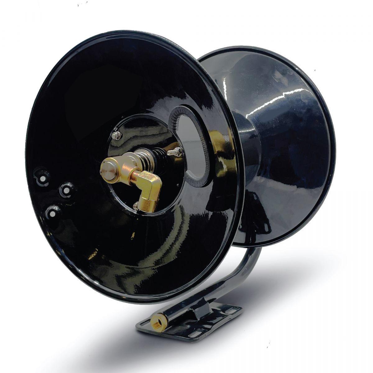 Blubird Blu Shield 100' Steel Pressure Washer Manual Hose Reel PWMR100