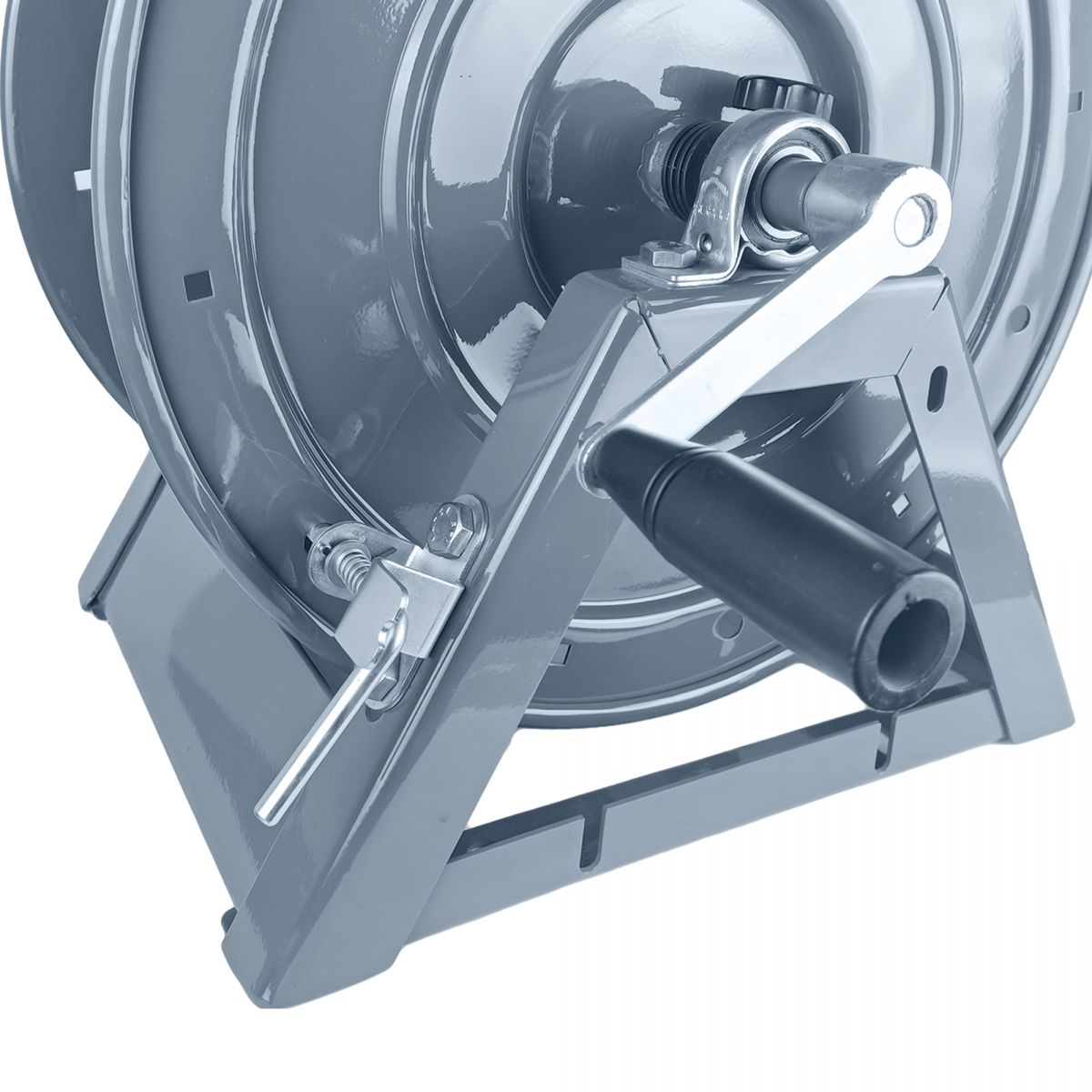 Blubird Blu Shield 450' Steel A Frame Pressure Washer Hose Reel PWMRAF450