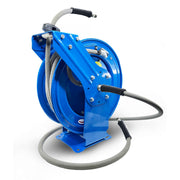 Blu Shield 3/8" X 50' Pressure Washing Dual Arm Hose Reel with 6' Lead-in-Hose