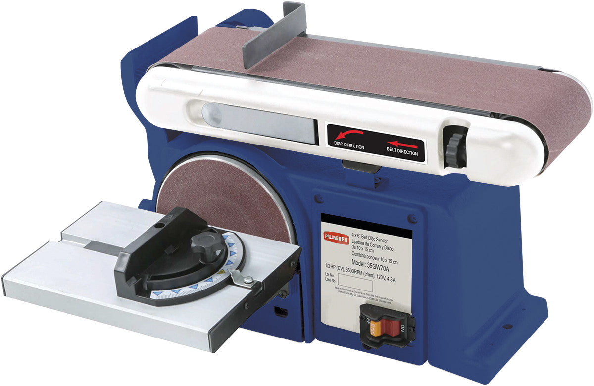 4" x 6" Combination Belt & Disc Machine