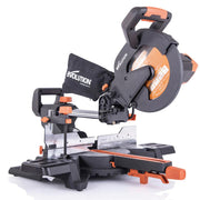 Evolution 10 in. Single Bevel Sliding Compound Miter Saw with Multi-Material Blade R255SMS+