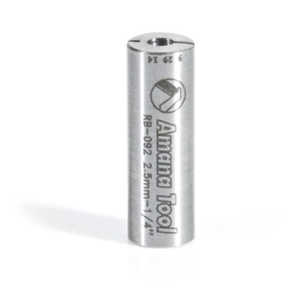 Amana Tool Reduction Boring 1/4 in TO2.5mm RB-092