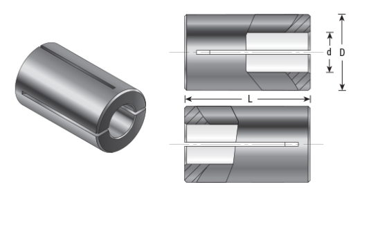 Amana Tool Reduction Boring 1/2 in to 8mm RB-118