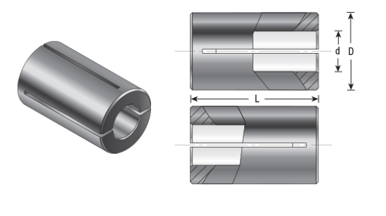 Amana Tool Reduction Boring 12mm to 1/4 in RB-126