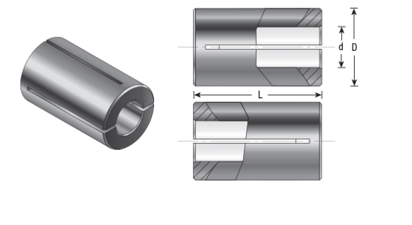 Amana Tool Reduction Boring 3/4 in to 1/2 in RB-139