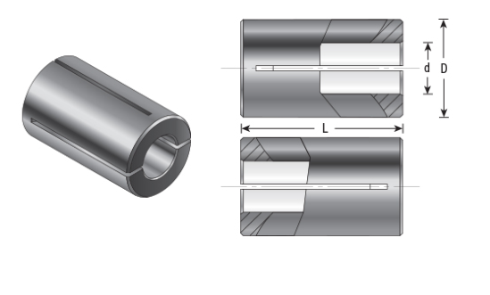 Amana Tool Reduction Boring 6mm to 3mm RB-164