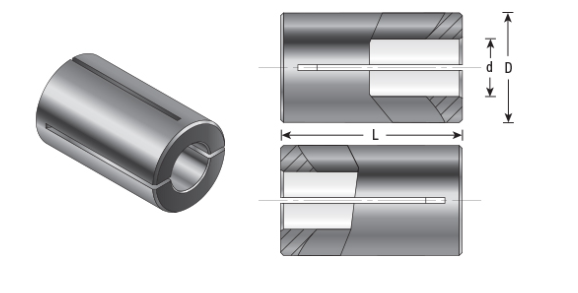 Amana Tool Reduction Boring 6mm to 4mm RB-166