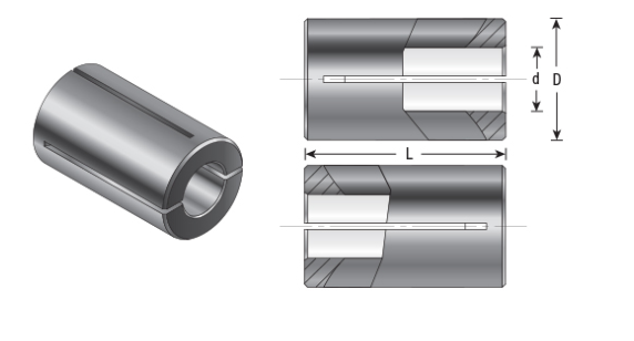 Amana Tool Reduction Boring 6mm to 1/8 in RB-168