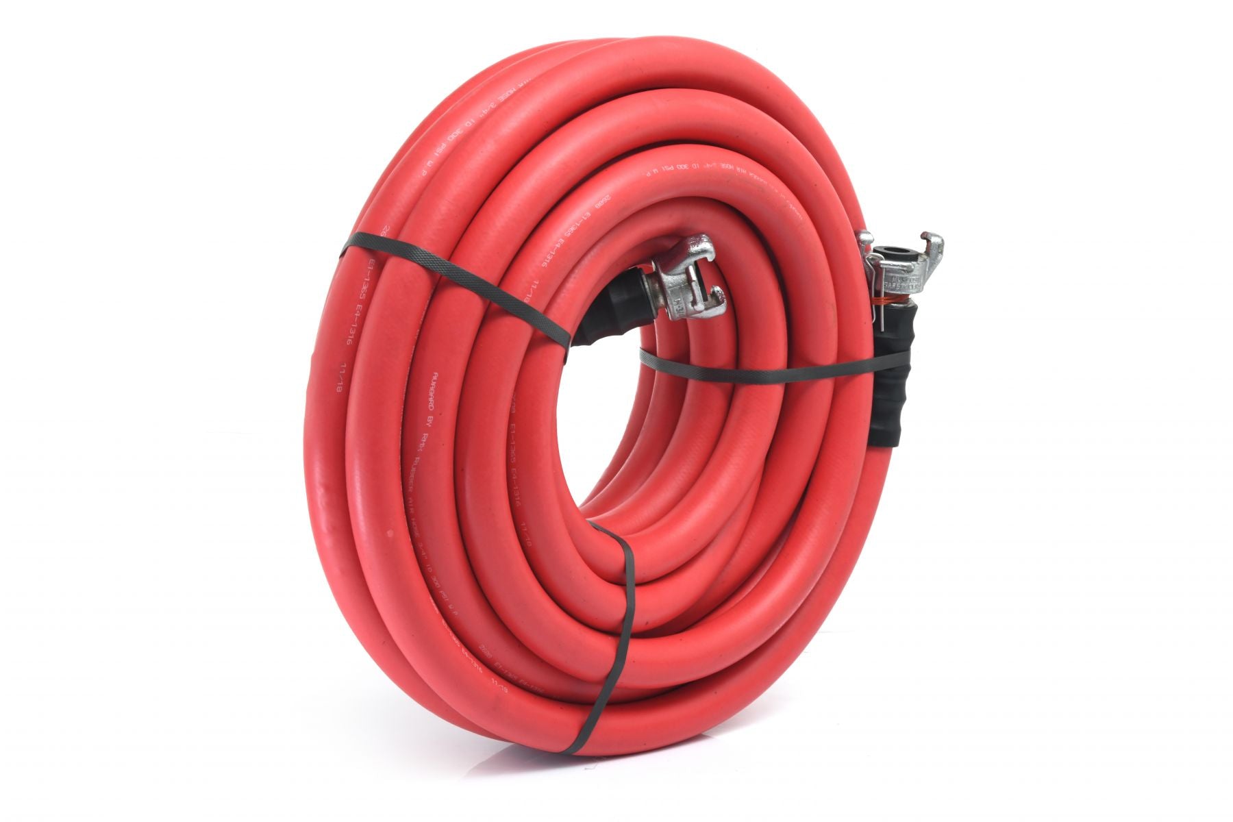 Blubird Impulse 3/4" X 100' Rubber Jack Hammer Hose Assembly RVJH34100R-1