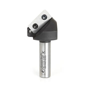 Amana Tool Solid Carbide Insert Knife, 90 Deg Folding 1/2 in Shank RC-1172