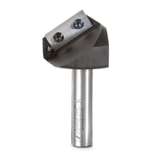 Amana Tool Solid Carbide Insert Knife 110 Deg Folding, 1/2 in Shank RC-1175