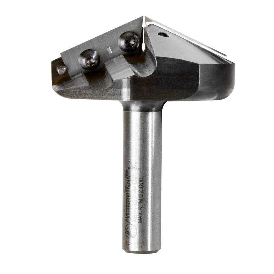 Amana Tool Solid Carbide Insert Knife, 130 Deg Folding 1/2 in Shank RC-1177