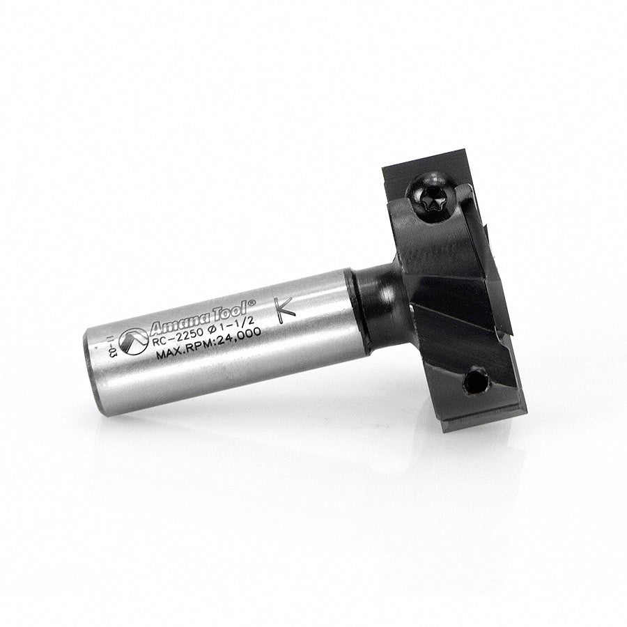 Amana Tool Spoilboard 2+2 1-1/2 in D 1/2 in Shank RC-2250