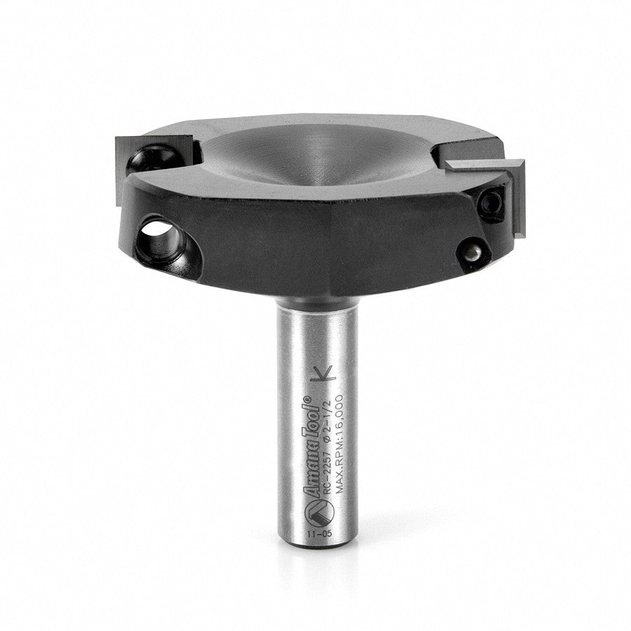 Amana Tool SURFACING Insert Cutter 1/2 in Shank RC-2257