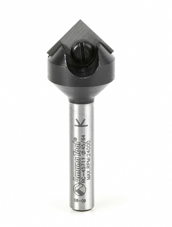Amana Tool Insert V-Groove 90 Degree 1/4 inS RC-45711