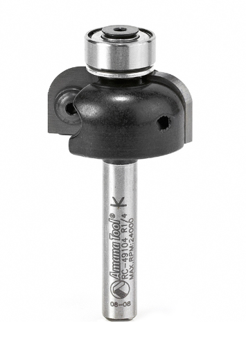 Amana Tool Insert Cove Bit 1/4 in Rad. 1/4 in Shank RC-49104