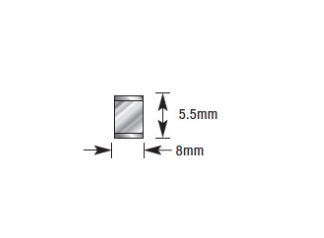 Amana Tool 8mmx 5.5mmx1.1mm Knife/RC-2000 RCK-8