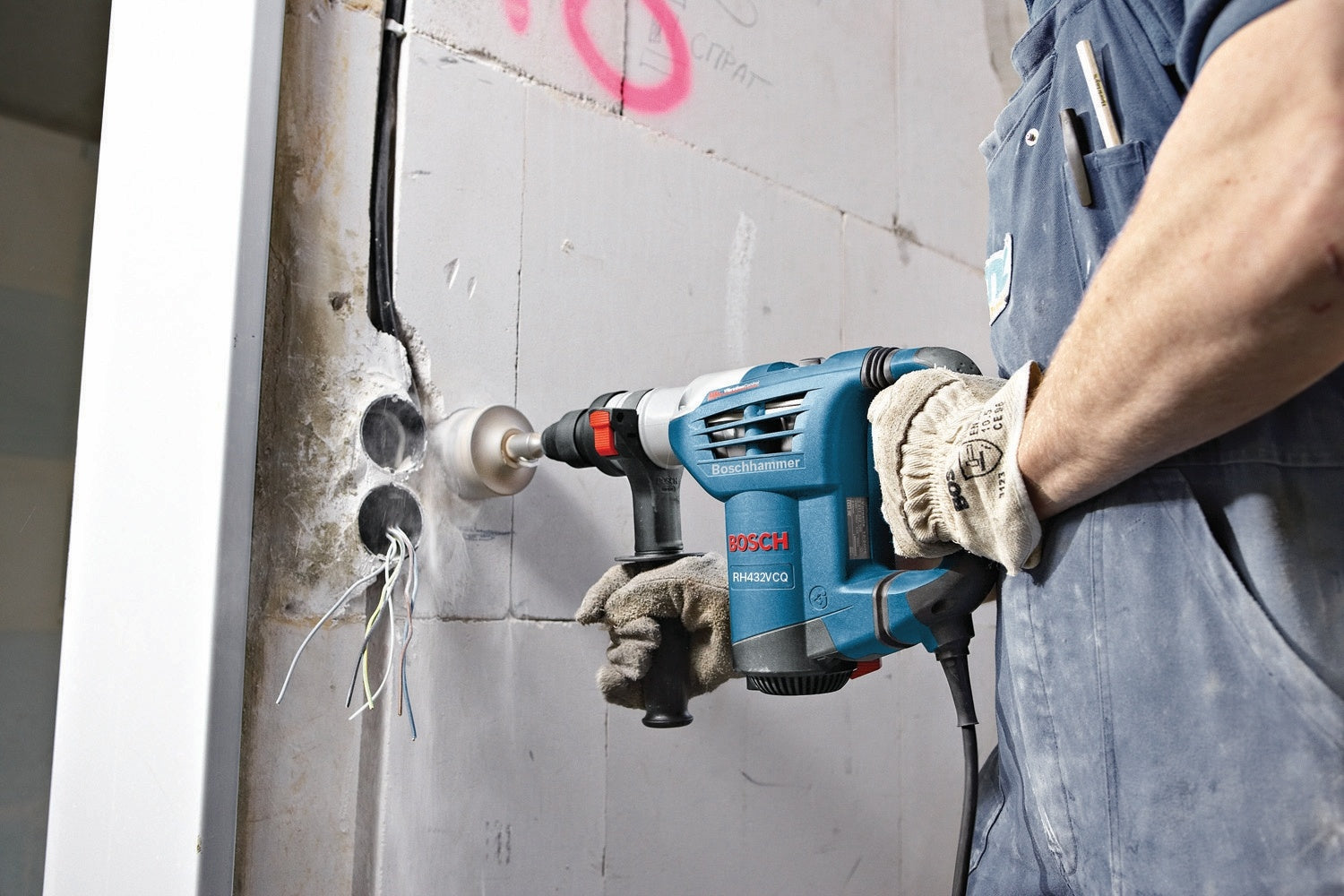 Bosch 1-1/4 in. SDS-plus Rotary Hammer