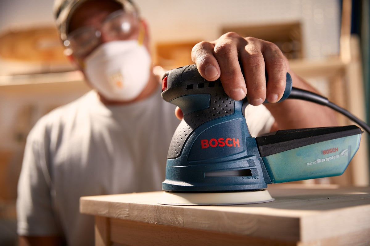Bosch 5" Palm Variable Random Orbit Sander w/ Carrying Bag ROS20VSC