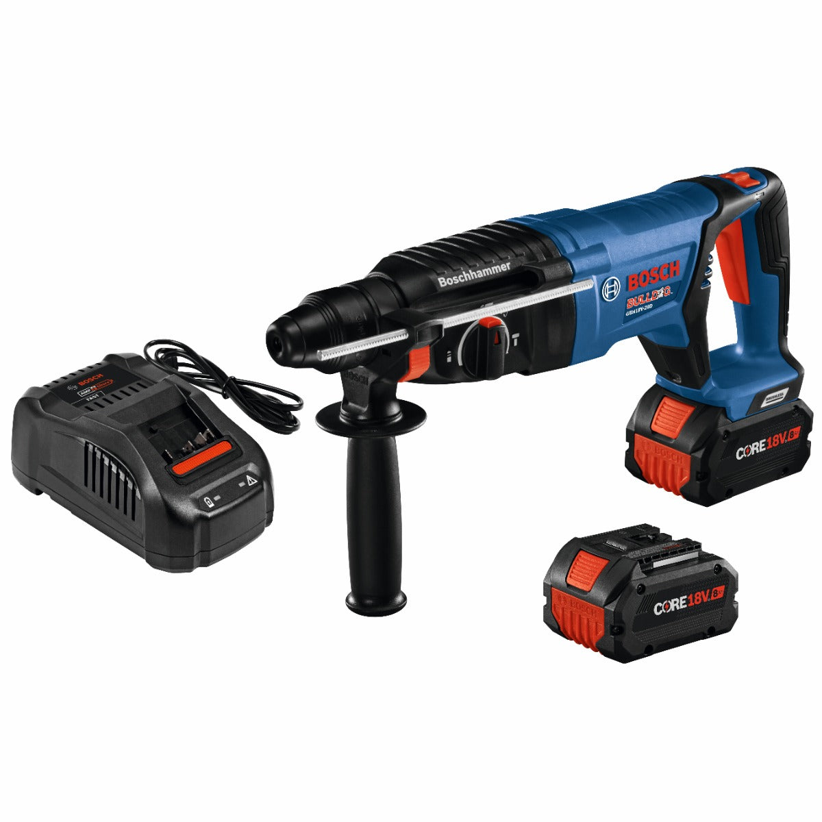 Bosch 18V Brushless 1" SDSplus D-Handle Rotary Hammer GBH18V-26DK24