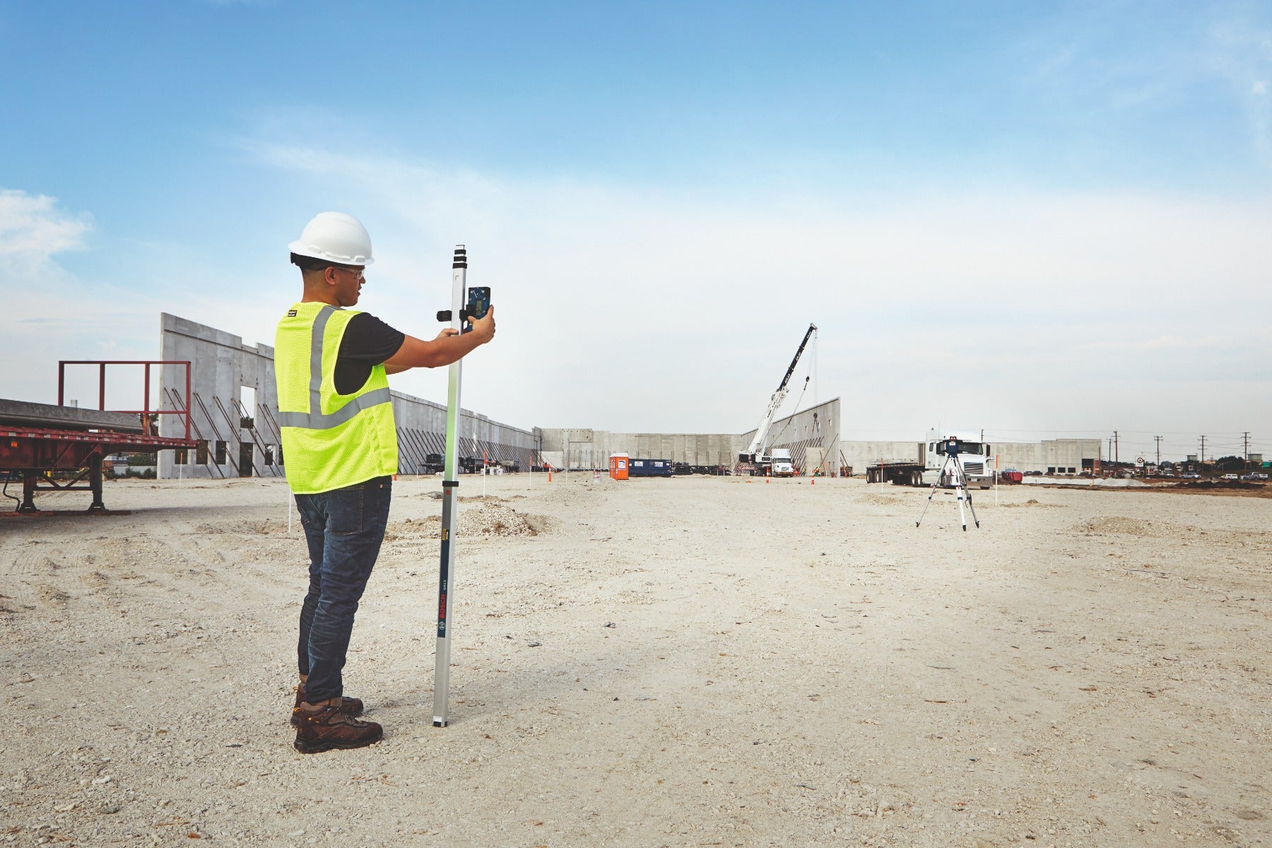 Bosch 2,000' Red-Beam Rotary Laser Receiver LR40