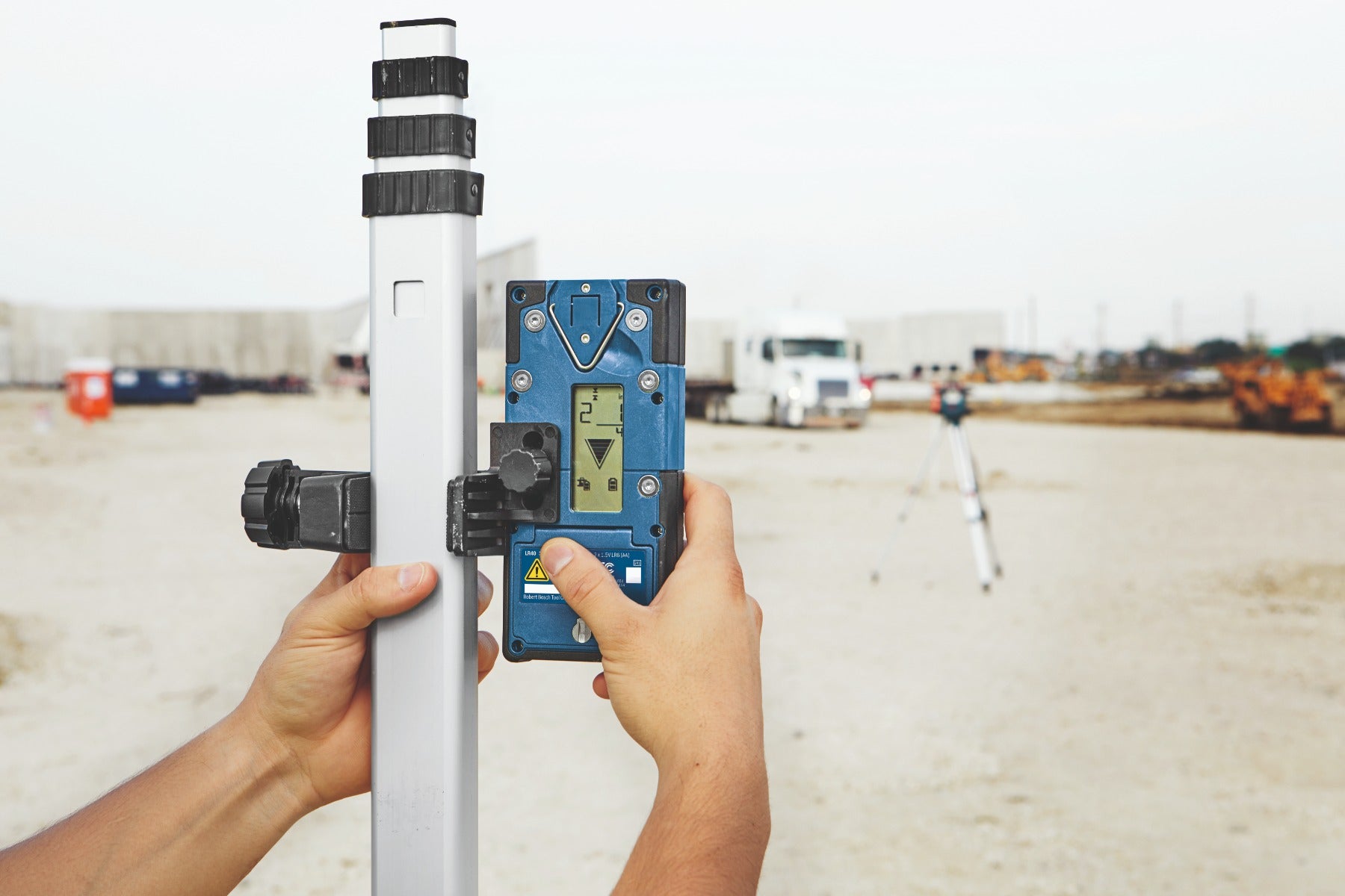 Bosch 2,000' Red-Beam Rotary Laser Receiver LR40