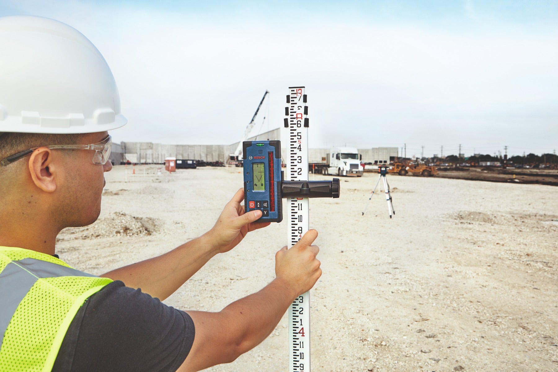 Bosch 2,000' Red-Beam Rotary Laser Receiver LR40
