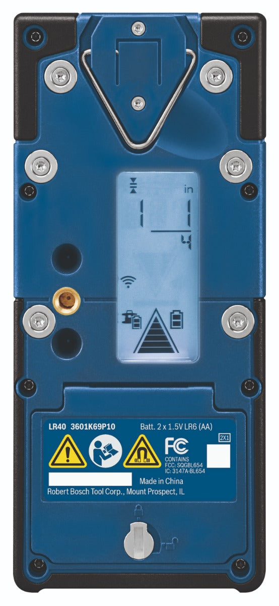Bosch 2,000' Red-Beam Rotary Laser Receiver LR40