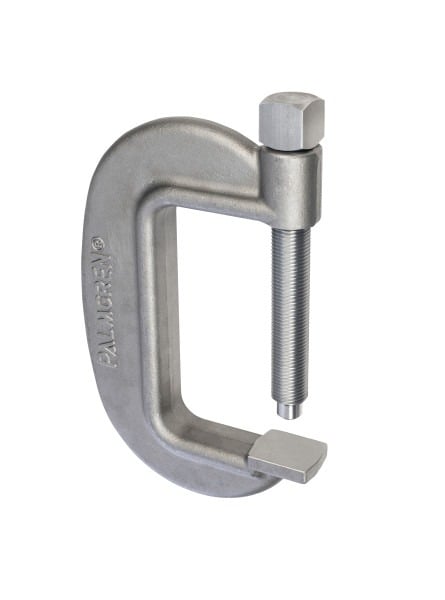 Palmgren Super Duty 8" C-Clamp w/ full closing spindle and short spindle (Zero Series; Bridge Clamp) 9629091