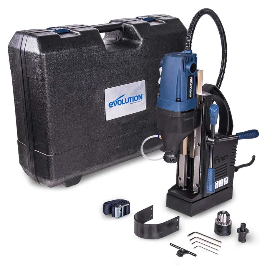 Evolution 1-1/8" Dia. Magnetic Drill with Carry Case S28MAG