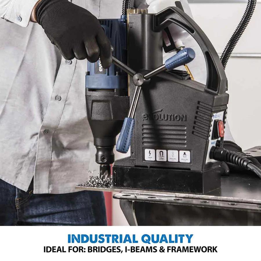 Evolution 1-1/8" Dia. Magnetic Drill with Carry Case S28MAG
