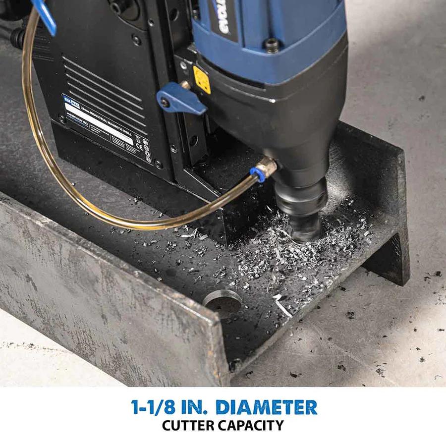 Evolution 1-1/8" Dia. Magnetic Drill with Carry Case S28MAG