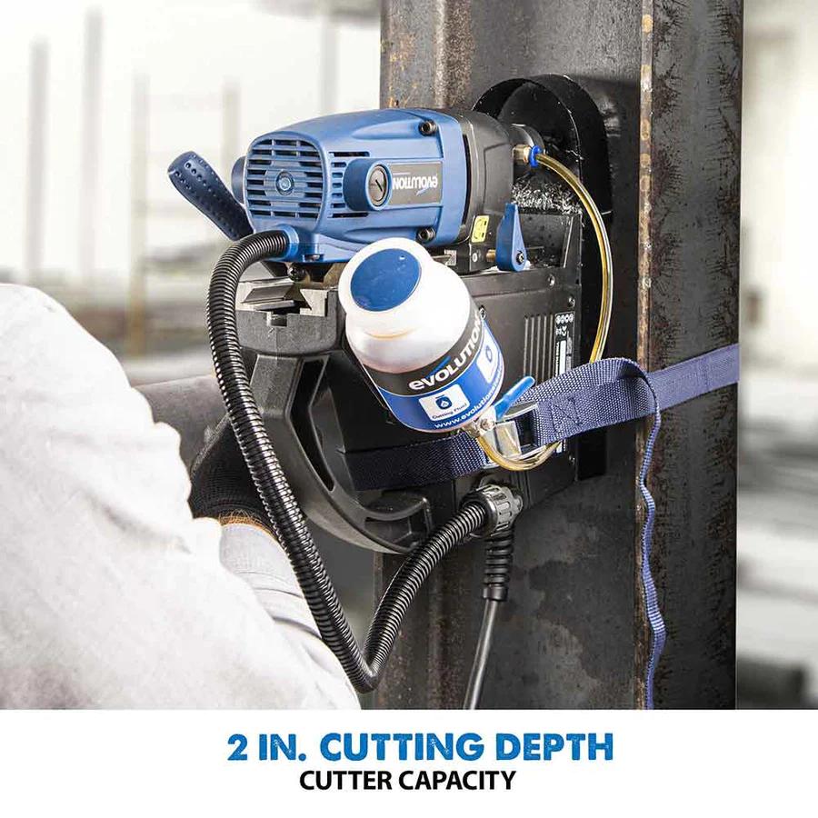 Evolution 1-1/8" Dia. Magnetic Drill with Carry Case S28MAG
