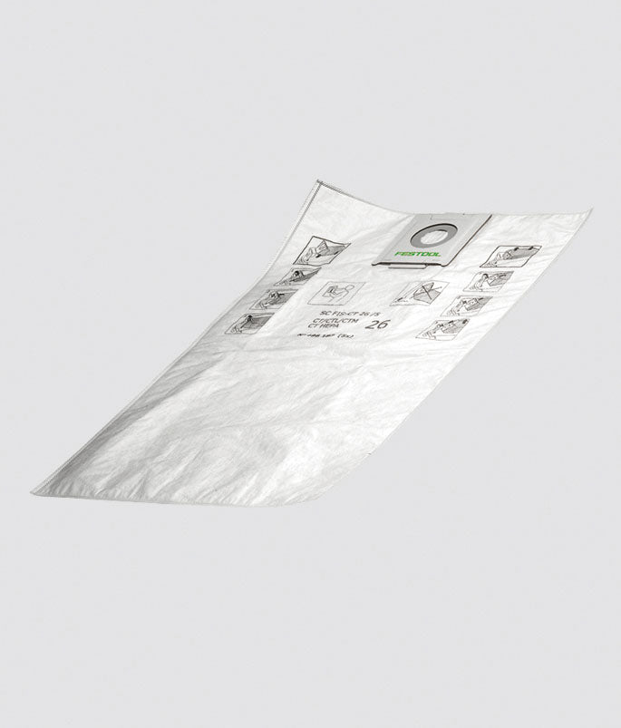 Festool SELFCLEAN Filter Bag for CT MINI, 5-Pack 498410