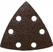 Imperial Blades ONE FIT 80 Grit Tri Sand Paper w/Vacuum Holes 5 Pc  (replaces 5TSPH80) IBOTSPH80-5